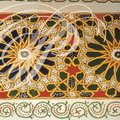 GOULIMINE (GUELMIN) - décor d'entrelacs peint sur un mur
