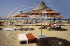 AGADIR - plage (parasols)