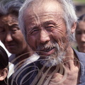 CHINE (MONGOLIE INTÉRIEURE) - est du Grand Khingan ; vieux paysan (portrait)