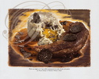 TOILE GOURMANDE : Purée à l'œuf et aux truffes, pièce de porc noir (L'Entracte à Valence d'Agen - 82)
