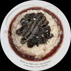 TOILE GOURMANDE : Risotto aux truffes noires, sauce bordelaise (L'Ouriol à Montauban - 82)
