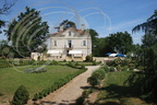 SAINT-PAUL-d'ESPIS -  Manoir Saint-Jean : jardin à la Française