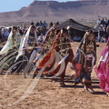 FOUM TATAOUINE (Tunisie) - Festival des ksour : défilé des femmes en costumes de fête 