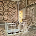 TUNIS - musée du BARDO : mosaïque représentant Diane chasseresse entourée de gibier
