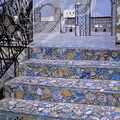 TUNIS - terrasse couverte de céramique (sol en opus incertum)