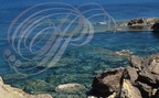 EL HAOUARIA (Cap Bon) - côte rocheuse et mer transparente