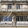 AGEN - boulevard de la République (détail d'une façade)