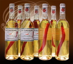 Le "PIMENÇON" : vin blanc aromatisé au piment doux d'Anglet (Pays Basque) 