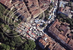 MONTAUBAN (France - 82) - le marché (vue aérienne)