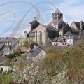 AUBAZINE -  le village et l'abbaye cistercienne