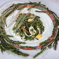 Salade tarnaise traditionnelle aux responchons, œufs durs et lardons (L'Hostellerie du Parc de Claude Izard aux Cabannes - 81)