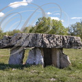 SAINT-MICHEL-de-VAX  (environs de VAOUR) - dolmen