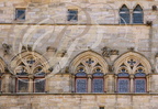 CORDES-SUR-CIEL - La Maison du Grand Veneur (XIVe siècle) : fenêtres gothiques