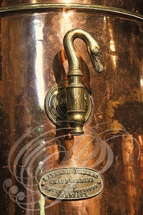 Distillerie DENOIX à Brive-la-Gaillarde (19) - alambic (détail du robinet)