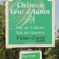 SAINT-MATRÉ - Château Vent d' Autan :  panneau