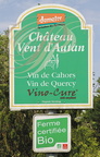 SAINT-MATRÉ - Château Vent d' Autan :  panneau