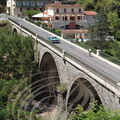 AMBIALET - Hôtel restaurant du Pont et le pont sur le Tarn