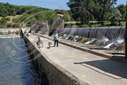 AMBIALET - barrage de la centrale hydro-électrique  
