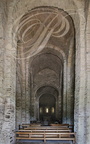 AMBIALET - Chapelle romane Notre-Dame de l'Auder (XIe siècle) : la nef