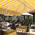 NAJAC - restaurant hôtel "l'Oustal del Barry" : la terrasse  