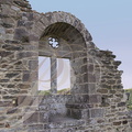 NAJAC - la forteresse royale (XIIe et XIIIe siècles) : vestiges de la salle d'audience du Sénéchal