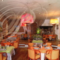 Restaurant "Le Lautrec" à Albi : salle de restaurant dans les anciennes écuries de la maison de Toulouse-Lautrec