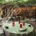 Restaurant "Le Lautrec" à Albi : le patio 
