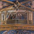 ALBI - cathédrale Sainte-Cécile : la voute peinte (détail représentant Jésus apparaissant aux apôtres après la crucifixion)