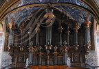 ALBI - cathédrale Sainte-Cécile : le buffet d'orgues de Christophe Moucherel  (XVIIIe siècle)