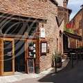ALBI - restaurant "Le Lautrec" : la facade rue Toulouse-Lautrec