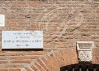 ALBI - rue Toulouse-Lautrec : maison natale de Henri de Toulouse-Lautrec (plaque)
