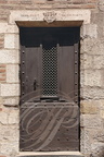 ALBI - quartier des Berges du Tarn : rue d'Engueysse (détail d'une porte)