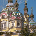 ALMATY - Cathédrale orthodoxe de l'Ascension (Cathédrale Zenkov) 