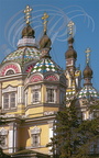 ALMATY - Cathédrale orthodoxe de l'Ascension (Cathédrale Zenkov) 