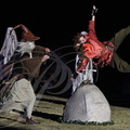 EAUZE - FESTIVAL GALOP ROMAIN 2015 - spectacle pyroscénique : les contes magiques d'Ellwyn (le magicien)   