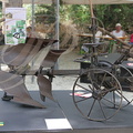 PERCHÈDE - Écofête du Pesqué : exposition du musée du Paysan Gascon de Toujouse (charrue Brabant)