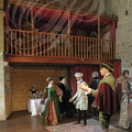 TERMES-D'ARMAGNAC - le château : la salle Henri IV