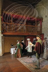 TERMES-D'ARMAGNAC - le château : la salle Henri IV