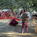 TERMES-D'ARMAGNAC - fête médiévale : troubadours médiévaux (la troupe Aouta)