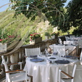 SAINT-MÉDARD - restaurant LE GINDREAU : la terrasse