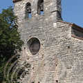 BELAYE - clocher mur du XIVe siècle à deux baies