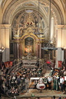 LAUTREC - fête de l'ail rose : 16e Grand Chapitre de la Confrérie de l'ail dans l 'église Saint-Rémy 