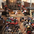 LAUTREC - fête de l'ail rose : 16e Grand Chapitre de la Confrérie dans l'église Saint-Rémy 