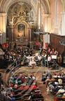 LAUTREC - fête de l'ail rose : 16e Grand Chapitre de la Confrérie dans l'église Saint-Rémy (nomination des impétrants)
