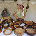 LAUTREC - fête du pain et du goût : Association "La Vie Moyenâgeuse" de Vielmur-sur-Agout (cuisine médiévale)