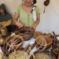 LAUTREC - fête du pain et du goût : Association "La Vie Moyenâgeuse" de Vielmur-sur-Agout (cuisine médiévale)