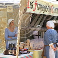 TERMES-D'ARMAGNAC - fête médiévale : marché gourmand (fromages de Clarmontine)