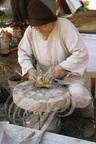 TERMES-D'ARMAGNAC - fête médiévale : poterie médiévale ("Lou Toupié")