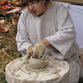 TERMES-D'ARMAGNAC - fête médiévale : poterie médiévale ("Lou Toupié")