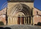 MORLAÀS - église Sainte-Foy :  le tympan roman